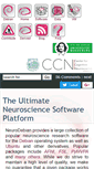 Mobile Screenshot of neuro.debian.net