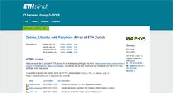 Desktop Screenshot of ftp.ch.debian.org
