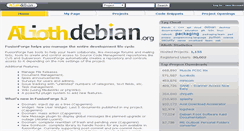 Desktop Screenshot of alioth.debian.org