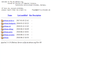 Tablet Screenshot of ftp.de.debian.org