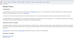 Desktop Screenshot of france.debian.net