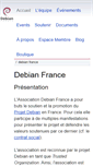 Mobile Screenshot of france.debian.net