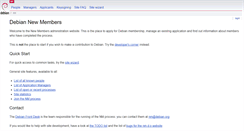 Desktop Screenshot of nm.debian.org