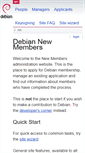 Mobile Screenshot of nm.debian.org