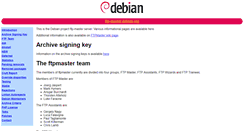 Desktop Screenshot of ftp-master.debian.org