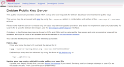 Desktop Screenshot of keyring.debian.org
