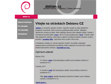 Tablet Screenshot of ftp.cz.debian.org