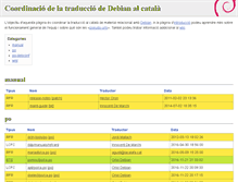 Tablet Screenshot of ca.debian.net