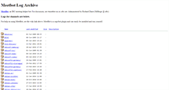 Desktop Screenshot of meetbot.debian.net